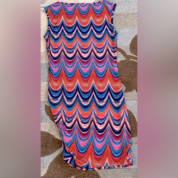 Trina by Trina Turk (REVOLVE) Sleeveless Dream Prism Matte Jersey Mini Dress - Picture 7 of 8